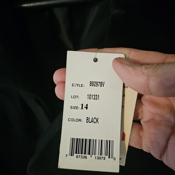 Womens Albert Nipon long wool coat/ jacket with fox fur collar NWT sz 14 - Picture 3 of 8